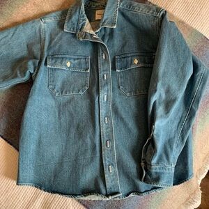 Rudy Jude Pale Indigo Chamois Shirt // Size S